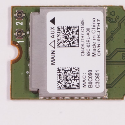 KJTH7 Dell Card , Wireless, INSPIRON 11 (3157) INSPIRON 11 (3157 SILVER