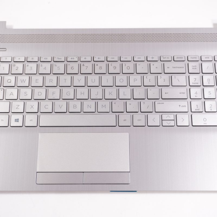L52022-001 Hp US Palmrest Keyboard BL Silver 15-DW2057CL 15-DW2025CL 15-DW2638CL