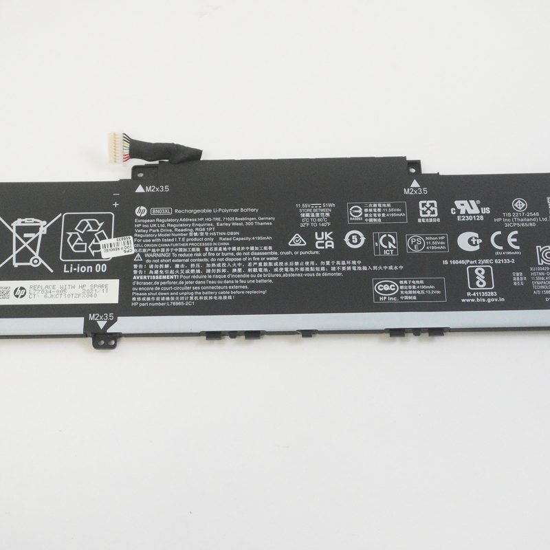L77034-005 Hp 11.55V 51WH 4195mAh  Battery 15M-EU0033DX 15M-ED0013DX