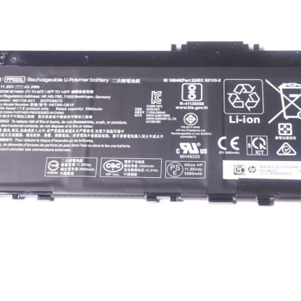 M01144-005 Hp 3CELL 43.3Wh 3560Mah 11.55V Battery 14M-DW1033DX 14-DK1037LA