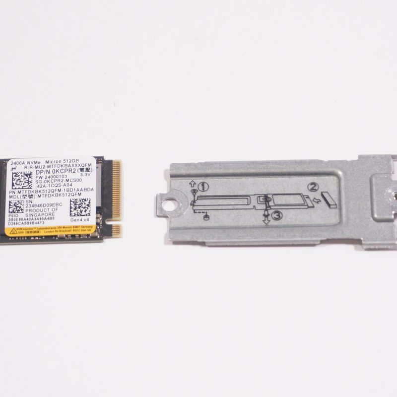 MTFDKBK512QFM Micron 512GB NVMe PCIe Gen 4x4 M.2 2230 SSD Drive