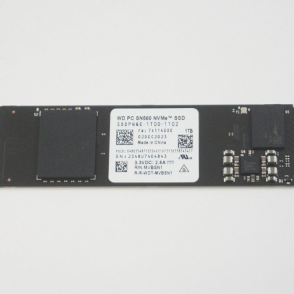 SDDPNQE-1T00-1102 WD 1TB M.2 2280 SN560 NVMe SSD UX5406SA-S14.U71TB