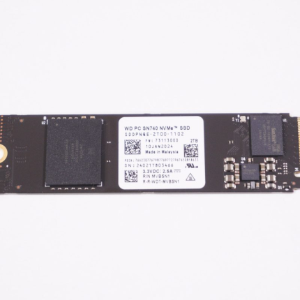 SDDPNQE-2T00-1102 Western Digital 2TB M.2 2280 NVMe PCIe Gen4x4 SSD Drive