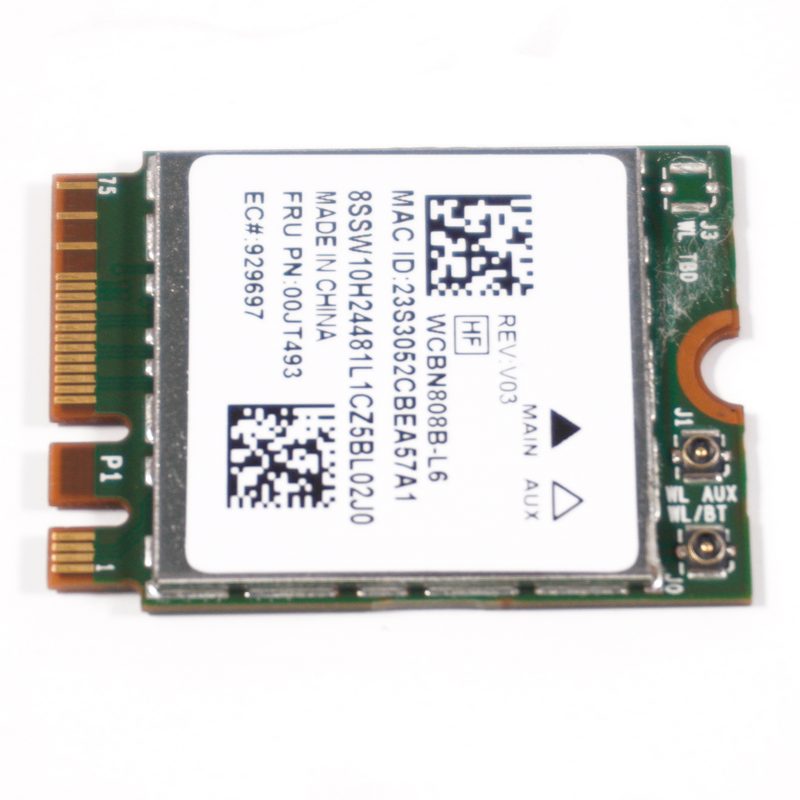 00JT493 Lenovo Wireless,Card FLEX 3-1580 LAPTOP (80R4)