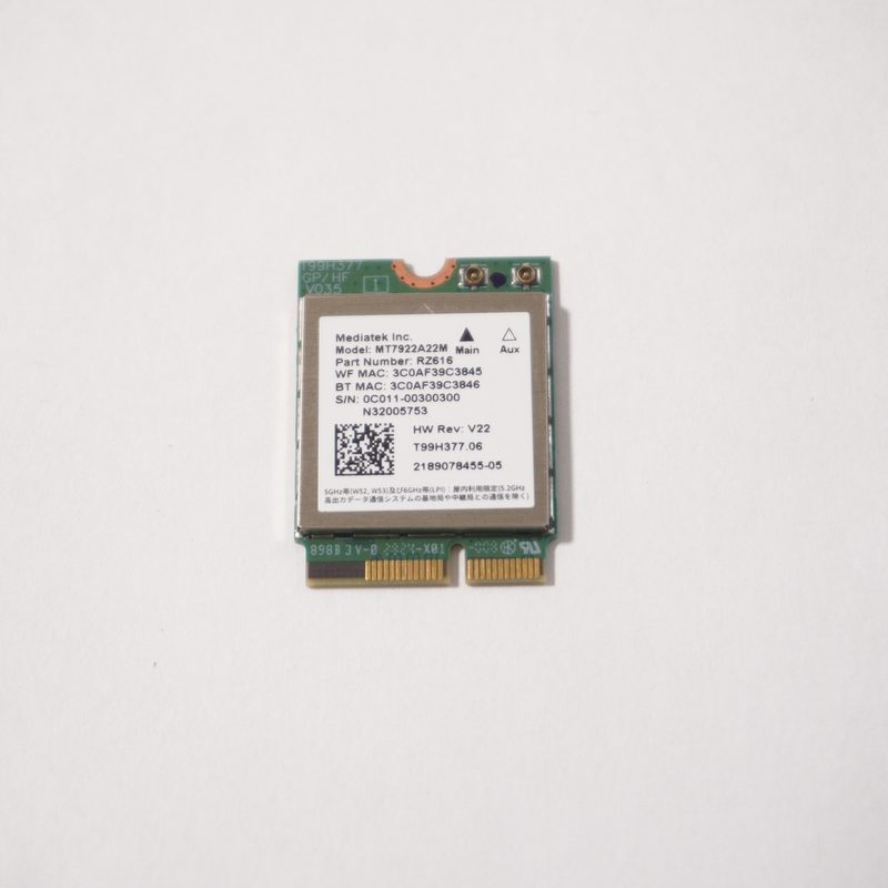 0C011-00300300 Asus M.2 2230 Wifi 6E Bluetooth 5.2 Wireless Card GA403UV-G14.R94060