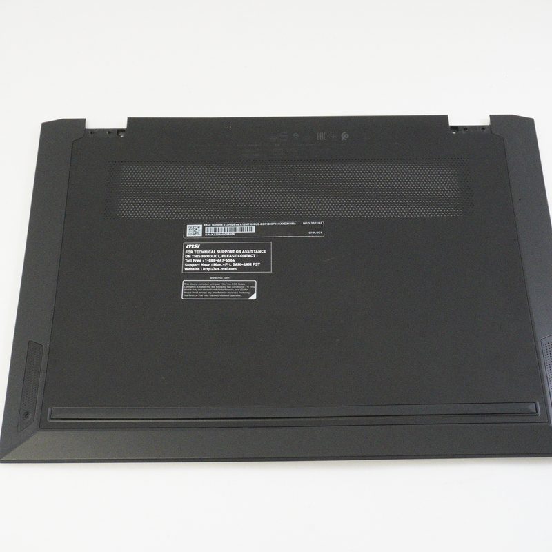 3073P1D211 MSI Bottom Base Cover Black E13FLIPEVO A12MT-026US