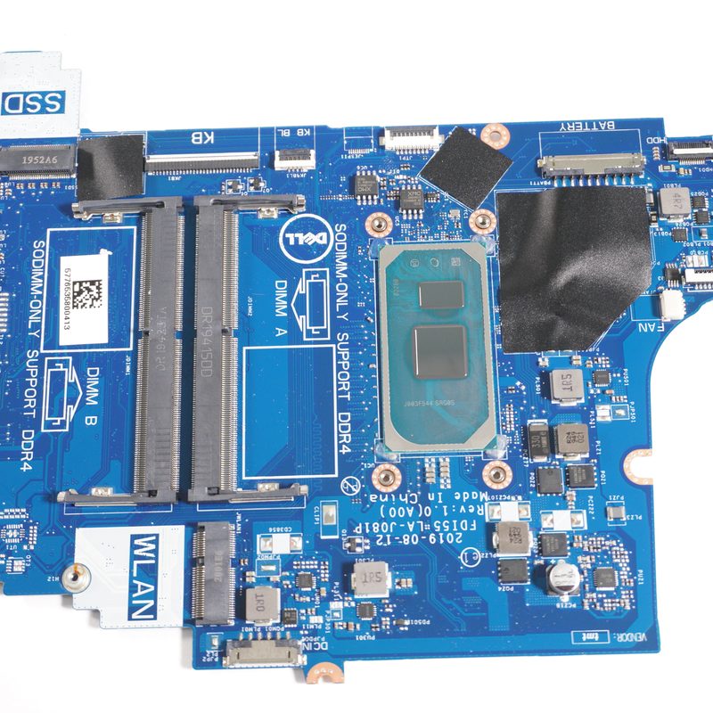 3DD3K Dell Intel i3-1005G1 Motherboard I3593-3992BLK-PUS Inspiron 15 3593