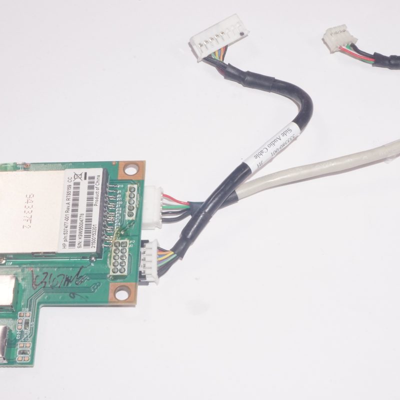 537477-001 Hp 6-In-1 Memory Card Reader , Non Push-Push Insertion 300 ALL-IN-ONE DESKTOP