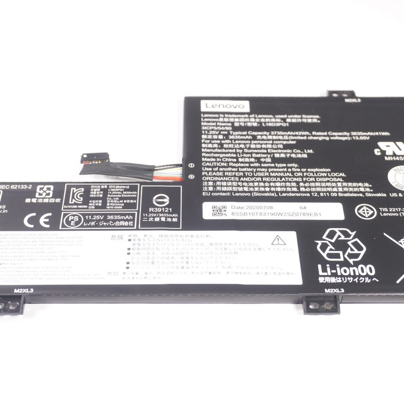 5B10W13945 Lenovo 42 Wh 3735 mAh 11.25v Battery 81QB 100e Chromebook 2nd Gen