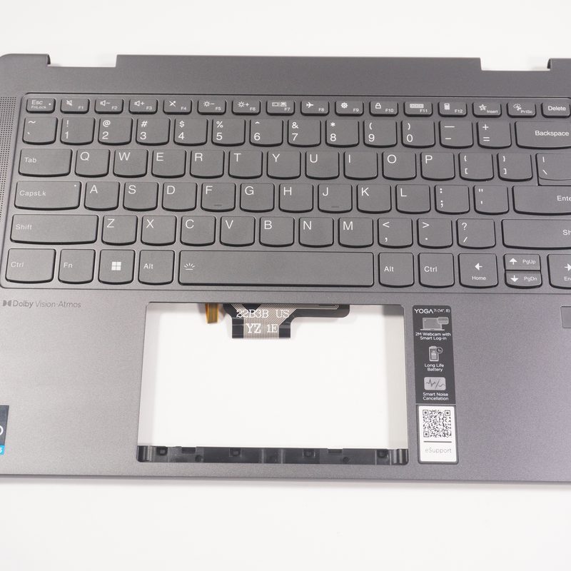 5CB1L40794 Lenovo US Palmrest Keyboard 82YL0005US 82YL0006US Yoga 7 14IRL8
