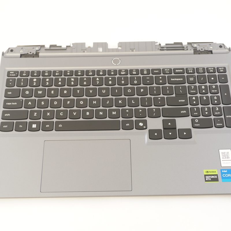 5CB1S57502 Lenovo US Palmrest Keyboard Luna Grey 83JE002KUS LOQ 15IRX10