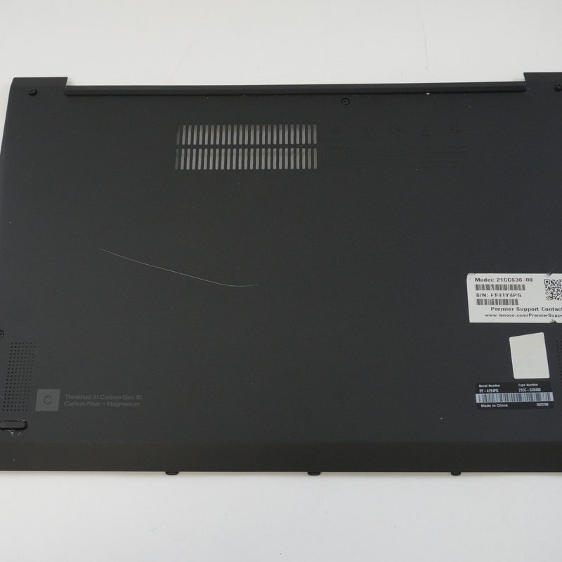 5M11J01012 Lenovo Base Cover Black 21CB000FUS X1 CARBON 10TH GEN THINKPAD