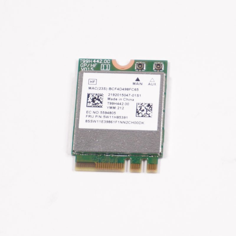 5W11H85391 Lenovo Wireless Card 82XJ0000US