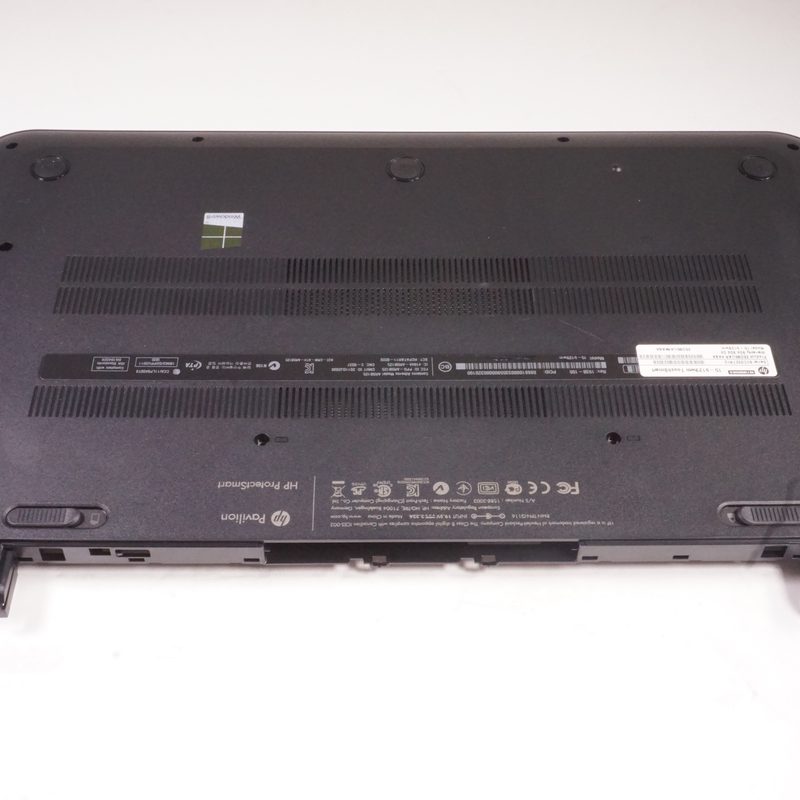 719555-001 Hp Bottom Base Cover Black 15-B129WM 15-B-056XX  15-B107AU