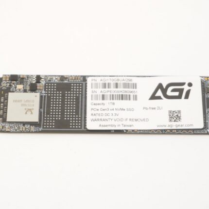 AGI1T0GBUAI298 AGI 1TB PCIe NVMe Gen4x4 M.2 2280 SSD Drive