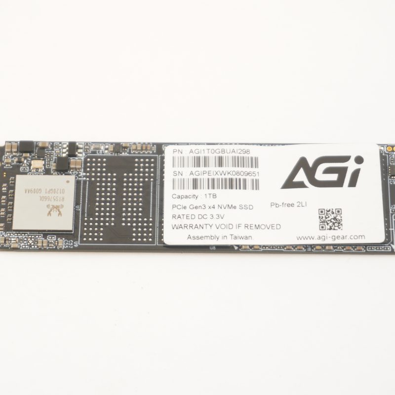 AGI1T0GBUAI298 AGI 1TB PCIe NVMe Gen4x4 M.2 2280 SSD Drive