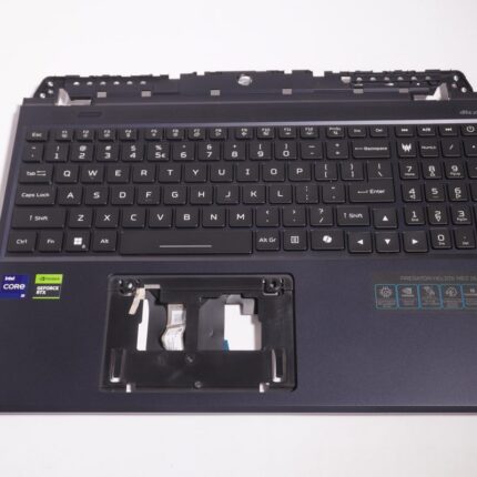 AM92L000810-SSH3 Acer US Palmrest Keyboard Abyssal Black PHN16-72-91P6