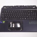 AM92L000810-SSH3 Acer US Palmrest Keyboard Abyssal Black PHN16-72-91P6