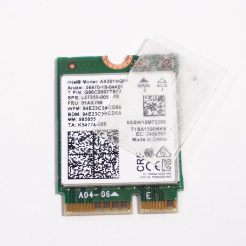 AX201NGW Hp Wireless Card 15M-DR1011DX