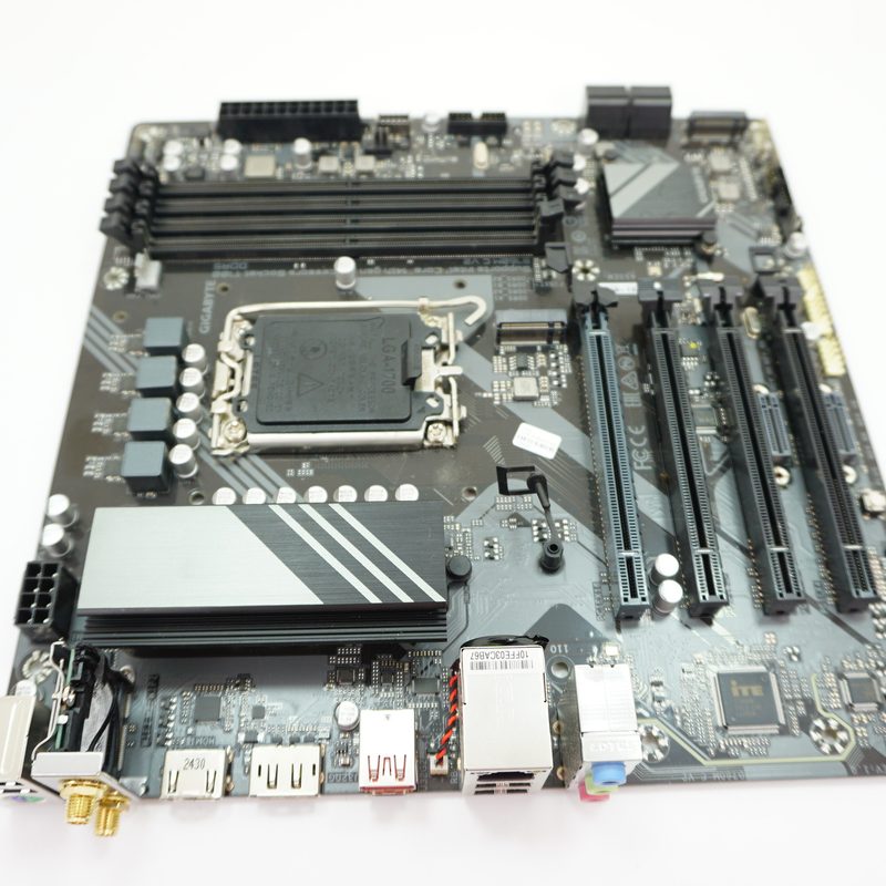 B760MCV2 GigaByte Intel LGA 1700 DDR5 Gaming Motherboard No IO shield Plate