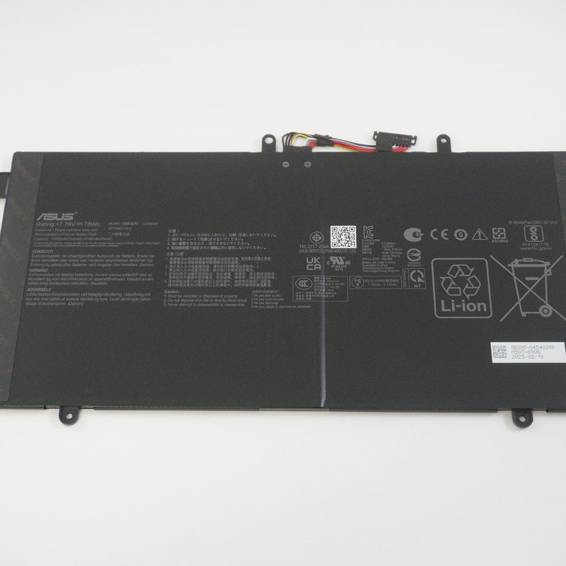 C22N2309 Asus 7.78V 78WH 9740 mAh 2ICP/60/120-2 Battery UM5606WA-S16.R3651TB