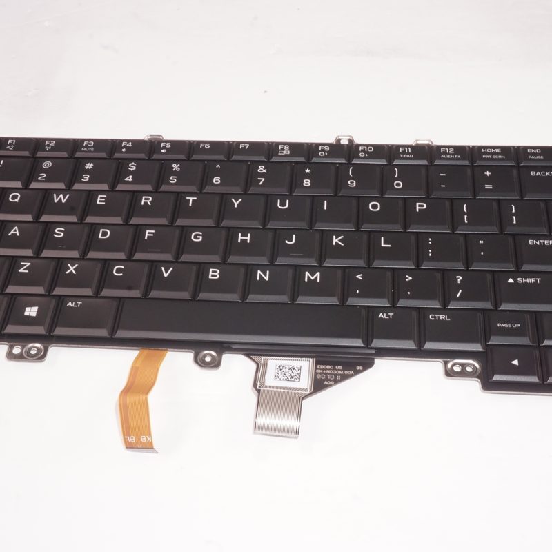 CN-0CMVJP Hp KYBD,82,US,ENG,M16ISF-BW M:AW15R4-7 AW15R4-7620BLK-PUS