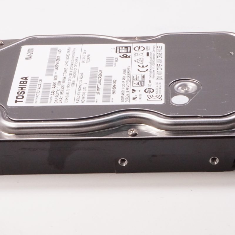 DT01ACA100 Toshiba 1tb 7200rpm 3.5” 6gbps 32mb Sata Hard Drive
