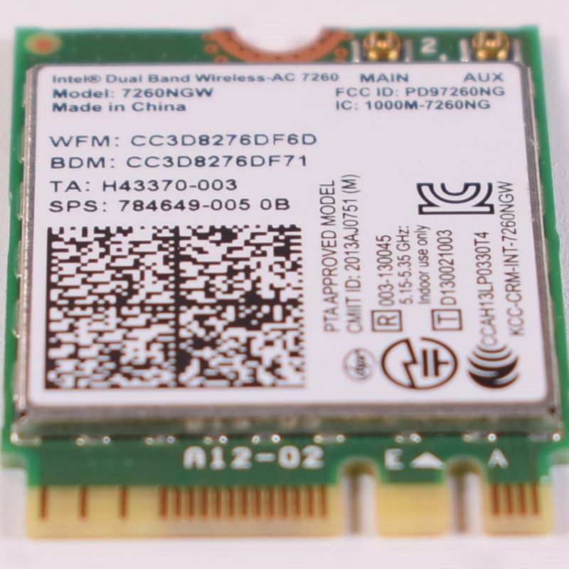 H59932-007 Hp Wireless LAN - 11ac INT 7265 M.2 D0 MOW ASPIRE C738T-C44Z