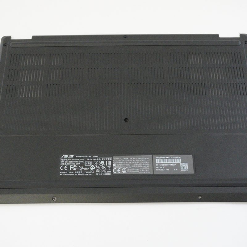 HN730-D0050 Asus Bottom Base Cover Black HN7306WU-PX13.R3704050