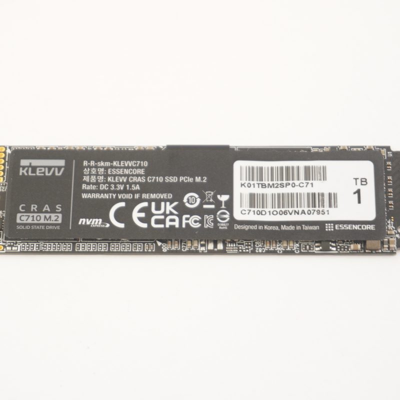 K01TBM2SP0-C71 KLEVV 1TB PCIe NVMe Gen4x4 M.2 2280 SSD Drive