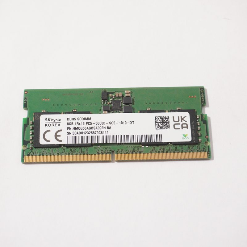 KN8GB0G0824046ED96 Hynix 8GB PC5-5600B DDR5 5600MHz SO-DIMM Memory
