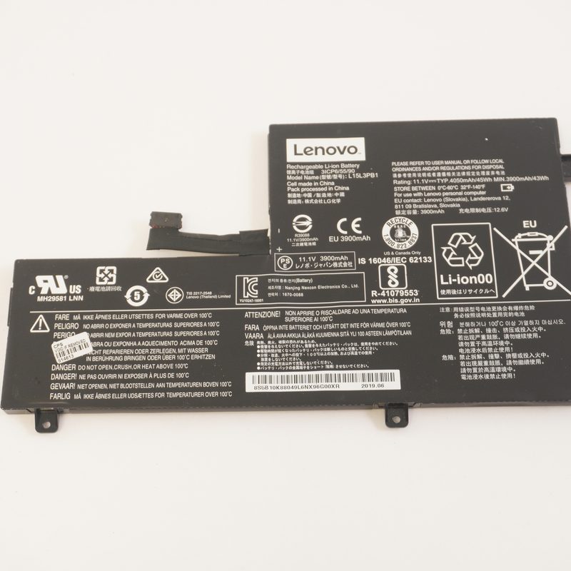 L15L3PB1 Lenovo  4050mah 45w 11.1v Battery 81HY0001US