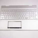L53815-001 Hp US Palmrest Keyboard Silver 15-DR1075CL