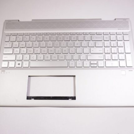 L53815-001 Hp US Palmrest Keyboard Silver 15-DR1075CL