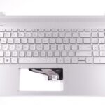 L63578-001 Hp US Palmrest Keyboard Silver 15-DY2093DX 15-DY1024WM