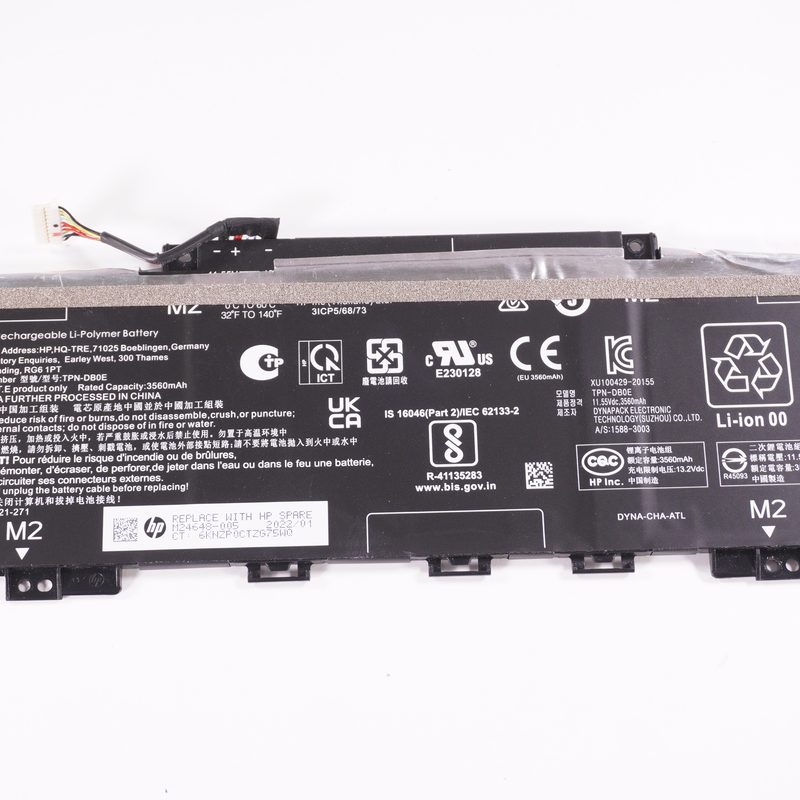 M24648-005 Hp 43Wh 11.55V 3560 mAh Battery 13-BE1010NR