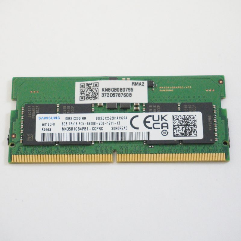 M435R1GB4PB1-CCPRC Samsung 8GB PC5-6400B 6400Mhz SO-DIMM Memory