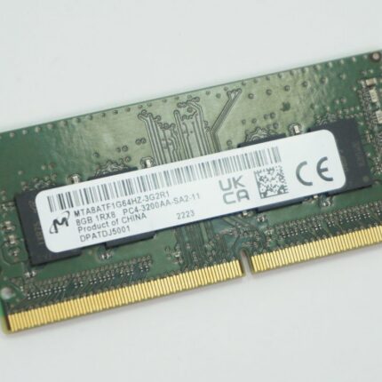 MTA8ATF1G64HZ-3G2R1 Hp 8GB PC4-3200AA 3200Mhz DDR4 SO-DIMM Memory