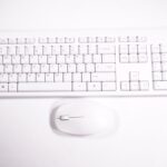N54612-001 Hp US Keyboard/ Mouse Assembly (White) 27-CR1064