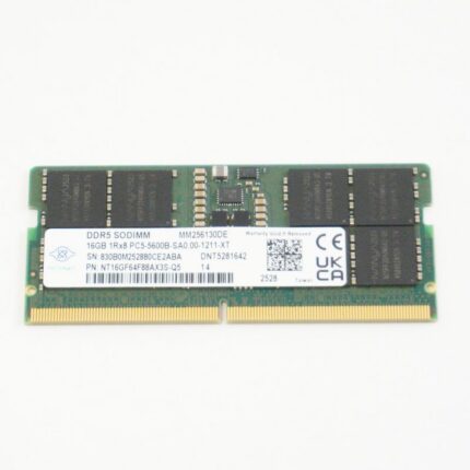 NT16GF64F88AX3S-Q5 Nanya 16GB DDR5 PC5-5600B SO-DIMM