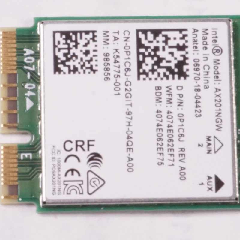 P1C6J Dell Wireless Card I7391-7520BLK-PUS