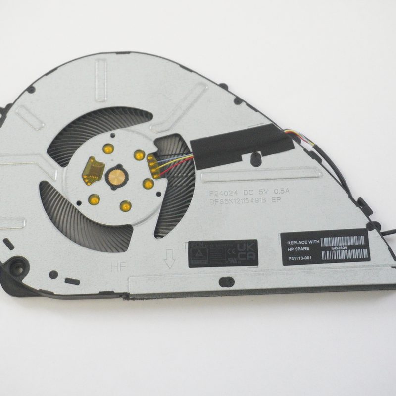 P31113-001 HP Fan 14-FK0013DX 14-FK0033DX 14-FM0013DX 14-FM0023DX
