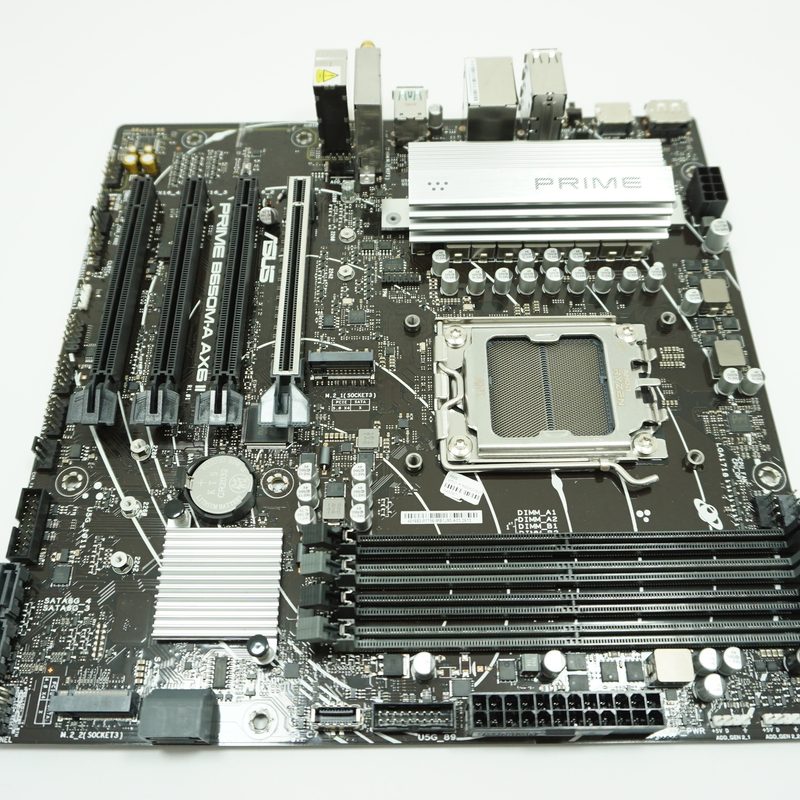 PRIMEB650MAAX6 Asus AMD AM5 DDR5 Micro-ATX Motherboard No IO shield Plate
