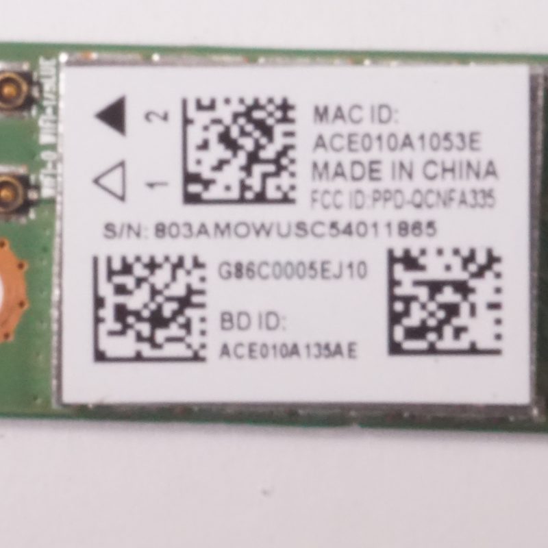 QCNFA335 Qualcomm Atheros Wireless Card INSPIRON 13 7347