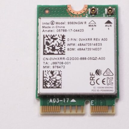 VHXRR Dell Wireless Card I7786-7199SLV-PUS I7386-7007BLK-PUS I7386-5038SLV