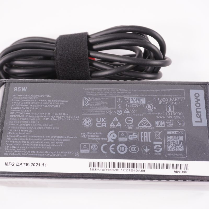 02DL130 Lenovo PD 95W 20/15/9/5V 3P WW LTN