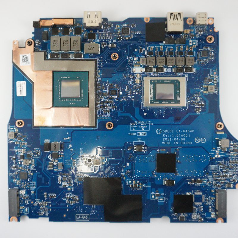 0VT1V Dell AMD Ryzen 7 5800H RTX 3050 Motherboard G15RE-A954GRY-PUS