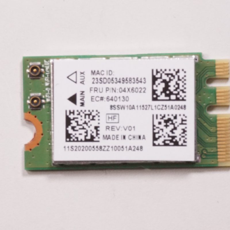 20200558 Lenovo Wireless Card 80E30181US B50-45 FLEX 2-15 flex 2 pro 15