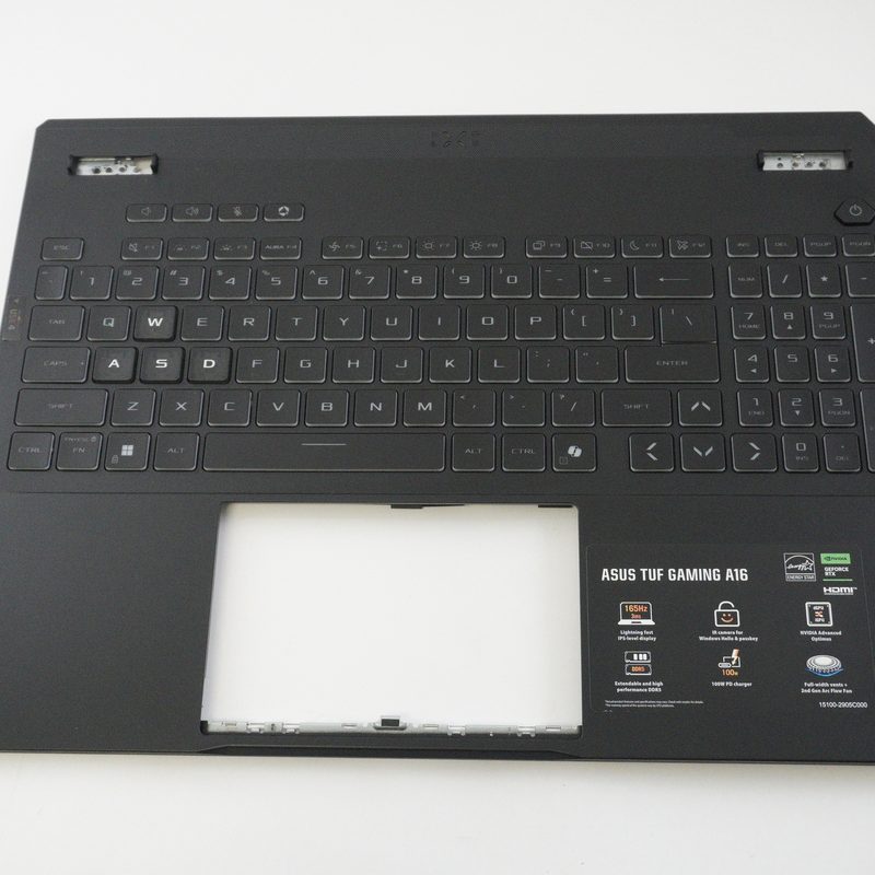 33NJWTA0010 Asus US Palmrest Keyboard Jaegar Gray FA608UP-A16.R95070