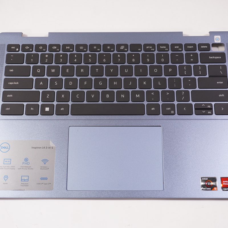 3FNYN Dell US Palmrest Keyboard I7435-A111BLU-PUS i7635-a503blu-pus